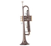 Trumpet Professional Bb Trumpet Black Nickel Gold Plated Brass Instruments Bb Trumpete Silver