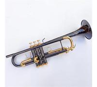 Trumpet Professional BB Trumpet Black Nickel Gold Process Bb Trumpete Popular Music Inst Tools