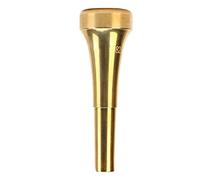 Trumpet Replacement Mouthpiece, Metal Trumpet Mouthpiece, Gold Plated Wind Instrument Accessory, 82mm Length Clear Sound Mouthpiece with ship, Trumpet