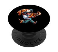 Trumpet Rodesian Ridgeback Joyful Canine Melody PopSockets Adhesive PopGrip