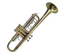 Trumpet Set Classic Trumpet Lacquered Gold Brass Professional Performance With Case