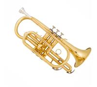 Trumpet Set for B Flat Cornet Musical Instrument Palm Trumpet Portable Pocket Trumpet Musical Instrument Beginner Tone Standard