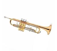 Trumpet Set for B-key Three-color Trumpet Musical Instrument Adult Beginner Professional Three-tone Trumpet Brass Tone
