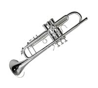 Trumpet Set for Bb Flat Small Trumpet Silver Plated Musical Instruments Stainless Steel Standard With Rich Tone