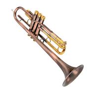 Trumpet Set for Bb Small Trumpet Red Bronze Professional Music Instruments With Case Standard Trumpet Instrument
