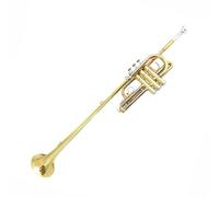 Trumpet Set for Bb Trumpet Instrument Lacquered Yellow Brass Body Stainless Steel Professional Standard Rich Tone