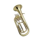 Trumpet Set for Brass Gold-plated Bass Horn B Flat Alto Horn Professional Bass Horn Musical Instrument Trumpet