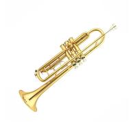 Trumpet Set for Popular Grade Gold Lacquer Bb Trumpet Stainless Steel Professional Standard Musical Instrument