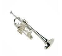 Trumpet Set for Popular Grade Nickel Plated C Key Trumpet Stainless Steel Professional Trumpet Musical Instrument