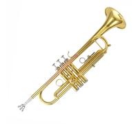 Trumpet Set for Professional Phosphor Copper Tube B Flat Lacquer Gold Trumpet Musical Instrument Adult Brass Standard Tone