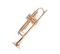 Trumpet Set for Rose Gold Bb Trumpet Stainless Steel Professional Trumpet Instrument Standard Sound Rich