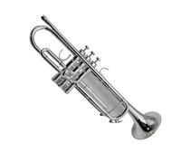Trumpet Set for Silver Plated Professional Trumpet Music Instruments BB Tune Professional Trumpet Instrument Durable