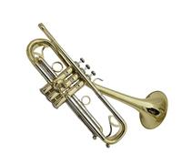 Trumpet Set for Trumpet Curved Bell Trumept Bb Tune Brass Plated Professional Trumpet With Case
