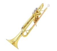 Trumpet Set Phosphorus Copper Gold Trumpet Brass Standard Bb Trumpet Set For Beginner With Hard Case Gloves