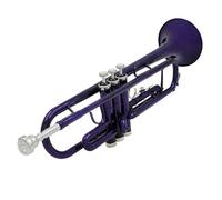 Trumpet Set Purple Trumpet Brass Material Musical Trompeta Bb B Flat Trumpet With Case Brush Protective Sleeve Parts