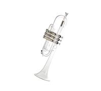 Trumpet Set Solid color plastic trumpet hypoallergenic B flat C key Western wind instrument trumpet professional performance