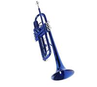 Trumpet Sets Trumpet B Flat Brass Blue Color Musical Instrument