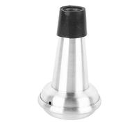 Trumpet Silencer, Silver Lightweight Aluminum Straight Mute Trumpet Silencer for Jazz and ClassicTrumpet Mute Silencer Practice Mute