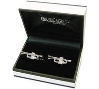 Trumpet Silver-Plated Cufflinks