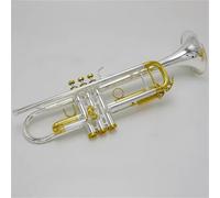 Trumpet Silver Trumpet Pipe B Flat Instrument Brass Instrument Trumpet