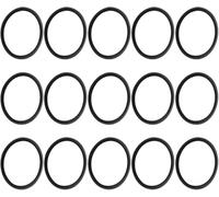 Trumpet Slide Rings 15pcs - Rubber Tuning Slide Buffer Muffler Replacement Parts for Brass Instrument Repair