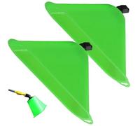 Trumpet Spray Nozzle,2Pcs Drift Guard,Sprayer Windproof Cover,Weed Sprayer Wind Hood,Horn Shaped Fan Lawn Sprayer Nozzle Replacement for Outdoor Garden Yard