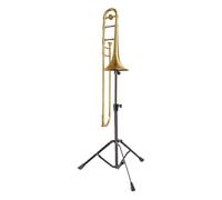 Trumpet Stand | Trombone Stand Portable | Triangular Music Instrument Accessory for Stage Live Streaming Concert Recording Studio School Home