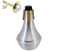 Trumpet Straight Mute,HoFire Lightweight Aluminum Practice Trumpet Mute Silencer