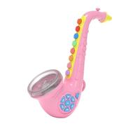 Trumpet Toy, Electric Saxophone, Portable Clarinet, Bright Lights Sound Effects Light and Sound Features, Kid-Friendly Design, Multicolor, Early Educational Preschool Use
