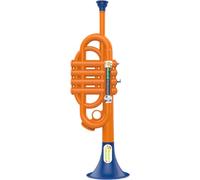 Trumpet Toy, Plastic Trumpet for Kids, 13.8x4x3.9" Simulated Instrument, Educational Musical Instruments for Boys Girls for Kids Plastic