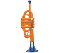 Trumpet Toy, Plastic Trumpet for Kids, 13.8x4x3.9" Simulated Instrument, Educational Musical Instruments for Boys Girls.#
