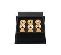 Trumpet Trim Kit for improving the sound. for all Yamaha & Stomvi Trumpet. Custom made KGUBrass (MEDIUM, Gold Plated 24K)