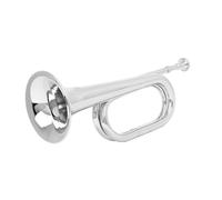 Trumpet Trumpet Instrument Music Professional Bugle C Key Brass 34 CM Trumpet(Silver)