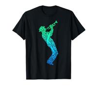 Trumpet Trumpeter Jazz Musician Men Boys T-Shirt