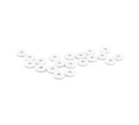 Trumpet Washer Pad 20pcs Trumpet Valve Felt Washer Cushion Pad Blast Trumpet Musical Instrument Parts Replacement Valve Felt Cushion Top Cap Pad