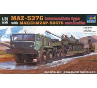 Trumpeter 1:35 - MAZ537 Soviet Tank Transporter