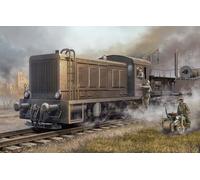 German WR360 C12 Armored Locomotive Plastic Kit 1:3 5 Model Trumpeter