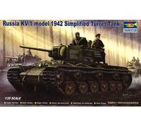 Trumpeter 00358 1/35 KV-1 Model 1942 Simplified Turret