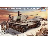 Trumpeter 00359 1:35th scale Russia KV-1 Model 1942 Heavy Cast Turret Tank
