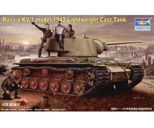 Trumpeter 00360 1/35 Russian KV-1 Model 1942 Lightweight cast turret
