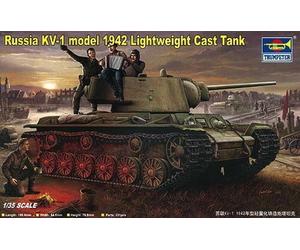 Trumpeter 00360 - 1:35 Russian KV-1 Model 1942 - New