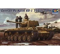 Trumpeter 1/35 Pz.756(r) Tank # 00366 - Plastic Model Kit