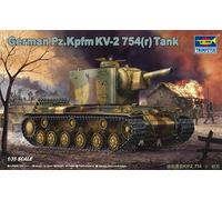 TRUMPETER 00367 1:35 German Pz.Kpfm KV-2 754(r) Tank