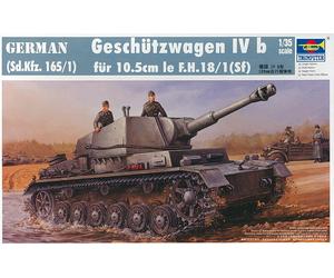 Trumpeter 00374 - 1:35 Gun Carriage Ivb for 10.5 cm - New