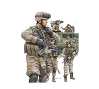 Trumpeter 00424 - 1:35 Modern U.S. Army Armor Crewman & Infantry - New