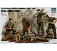 TRU00426 - Trumpeter 1:35 - German WWII s.FH 18 Field Gun Ammo Crew