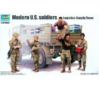 Trumpeter 1:35 - Modern US Soldiers Logistics Supply Team