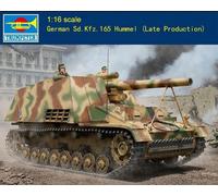 Trumpeter 750953-1/16 Sd.Kfz. 165 Hummel, Late Version - Scale 1:16