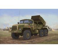 Trumpeter 01014 - 1:35 Russian BM-21 Hail MRL-Late - New