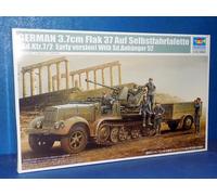 TRU01525 - Trumpeter 1:35 - Sd.Kfz.7/2 3.7cm FlaK 37 (Early Version)